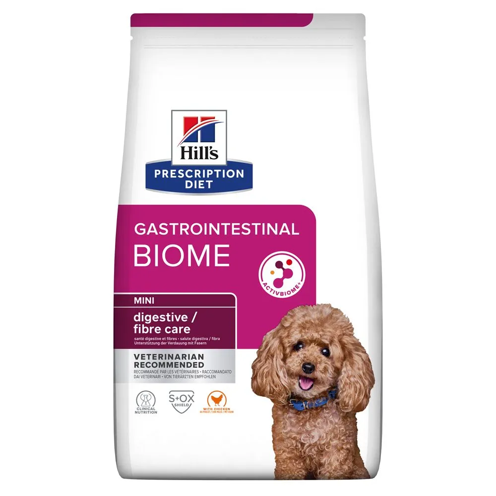 Hill's Prescription Diet Gastrointestinal Biome Mini Croquettes Pour Petit Chien Au Poulet 6 Kg 3 Hill's Prescription Diet Gastrointestinal Biome Mini Croquettes Pour Petit Chien Au Poulet 6 Kg