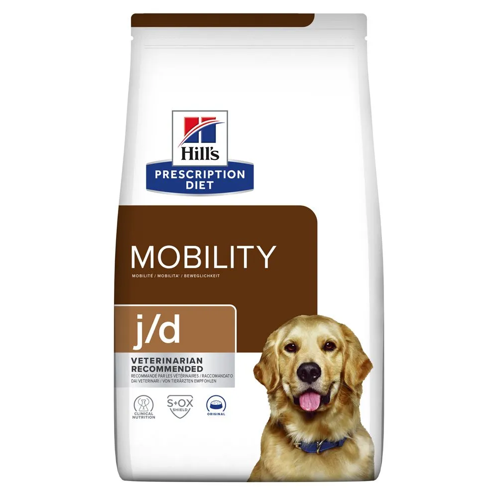 Hill's Prescription Diet J/D Mobility Croquettes Pour Chien Au Poulet - 16Kg 3 Hill's Prescription Diet J/D Mobility Croquettes Pour Chien Au Poulet - 16Kg