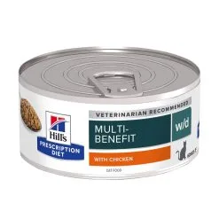 Hill's Prescription Diet W/D Multi Benefit Boîtes Pour Chat Au Poulet - 24 X 156g