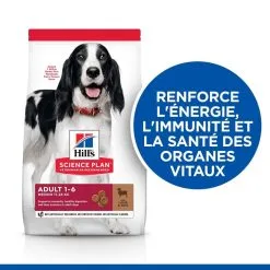 Hill's Science Plan Chien Adult Medium Agneau -Animal De Compagnie Soldes 2024 1644425528052 full 1