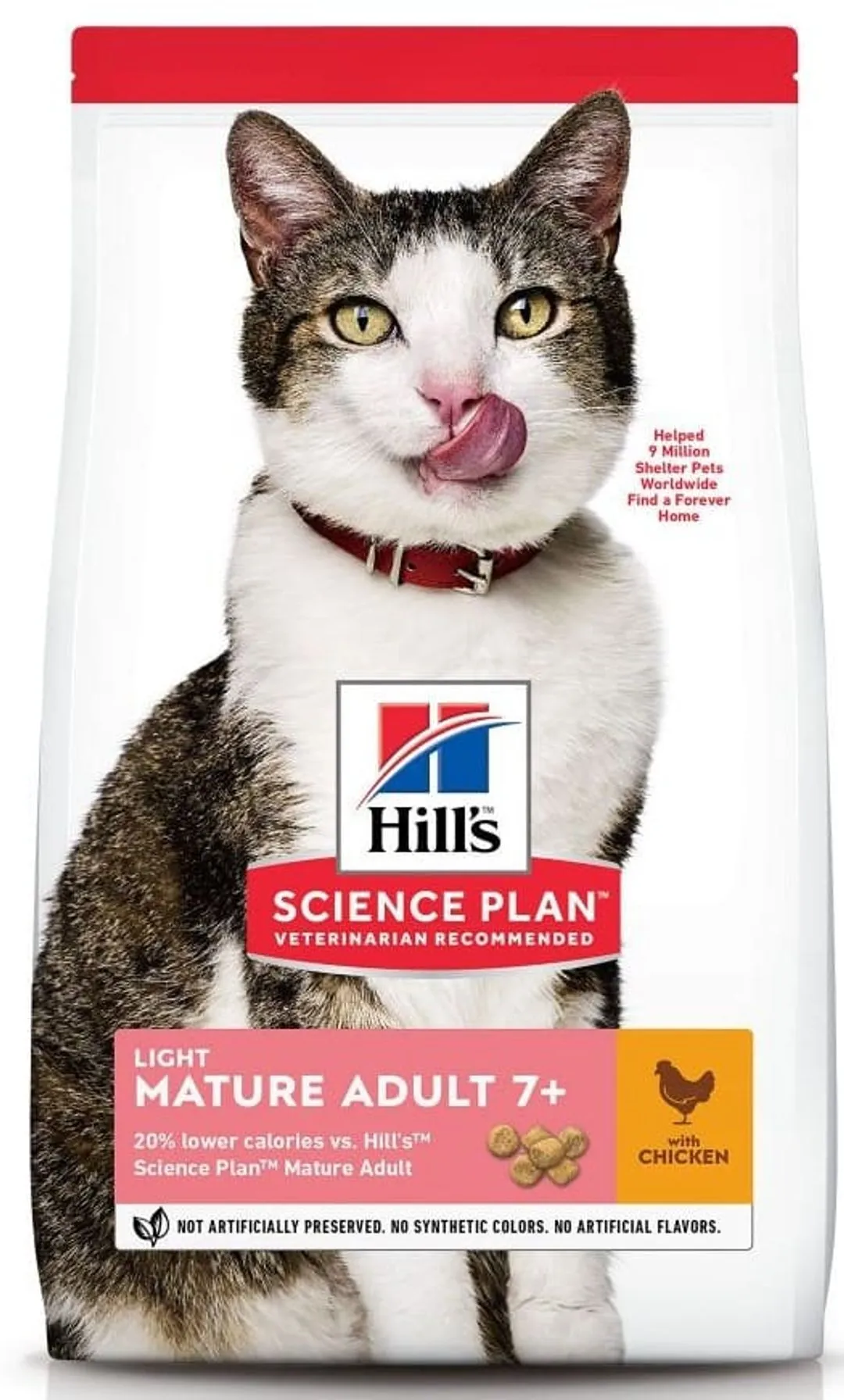 Hill's Science Plan Chat Mature Adult 7+ Light 3 Hill's Science Plan Chat Mature Adult 7+ Light