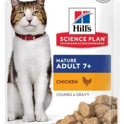 Hill's Science Plan Chat Mature Adult 7+ Poulet Sachets