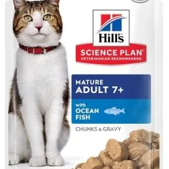 Hill's Science Plan Chat Mature Adult 7+ Multipack -Animal De Compagnie Soldes 2024 1645806311054 full
