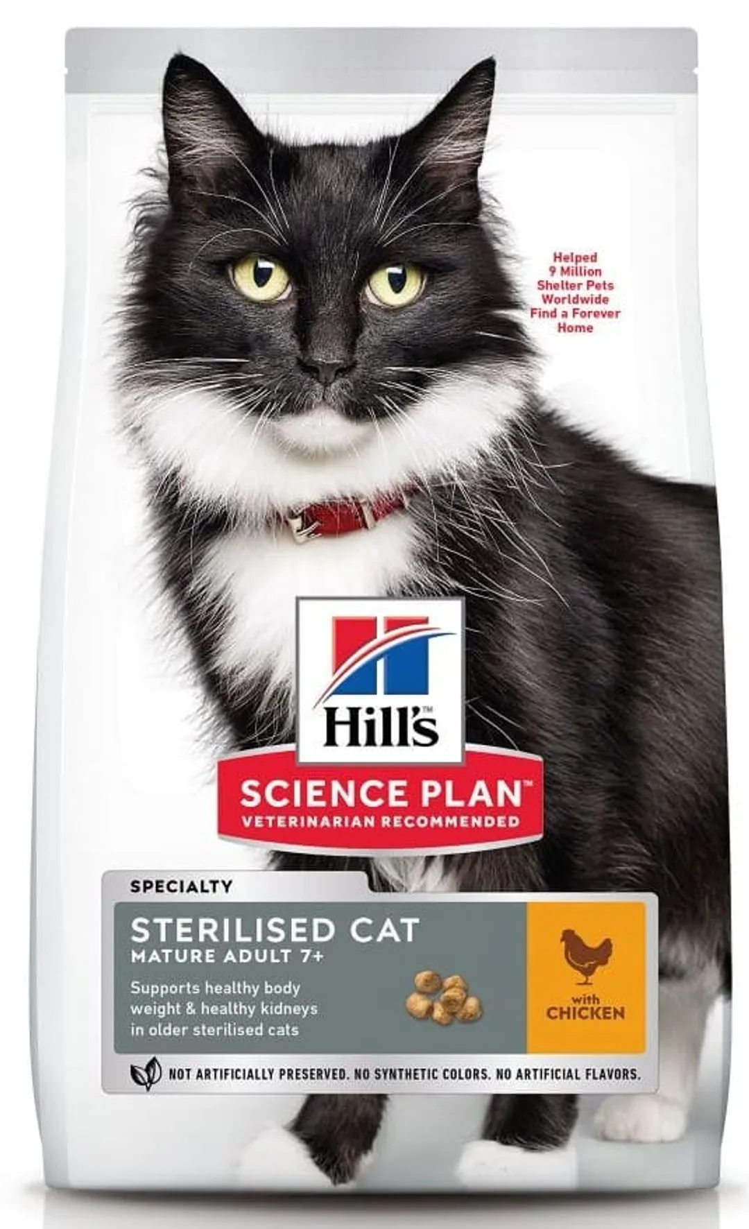 Hill's Hill’s Science Plan Chat Sterilised Mature Adult Poulet 3 Hill's Hill’s Science Plan Chat Sterilised Mature Adult Poulet