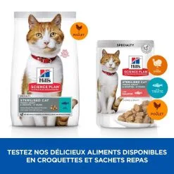 Hill's Hill’s Science Plan Chat Sterilised Multipack -Animal De Compagnie Soldes 2024 1645809866615 full