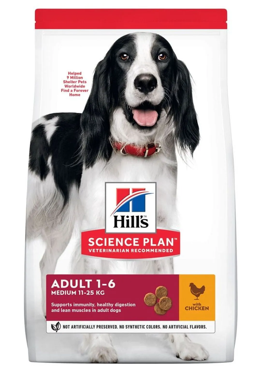Hill's Science Plan Chien Adult Medium Poulet 3 Hill's Science Plan Chien Adult Medium Poulet