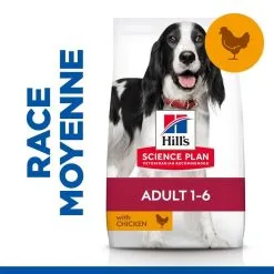 Hill's Science Plan Chien Adult Medium Poulet 10 Hill's Science Plan Chien Adult Medium Poulet -Animal De Compagnie Soldes 2024 1646045036528 full 1