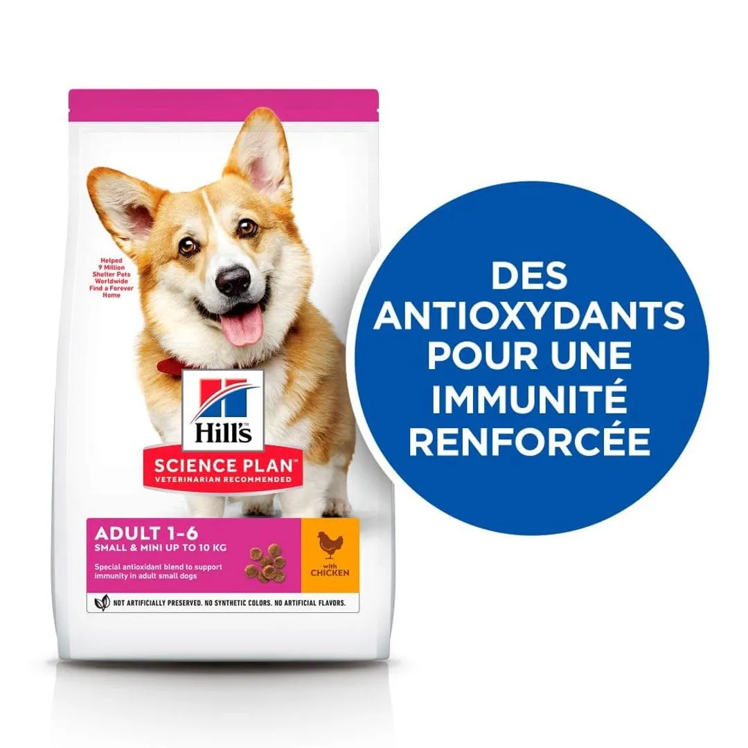 Hill's Science Plan Chien Adult Small&Mini Poulet 4 Hill's Science Plan Chien Adult Small&Mini Poulet – Image 2