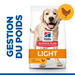 Hill's Science Plan Chien Adult Light Large Breed Poulet -Animal De Compagnie Soldes 2024 1646055048309 full 1