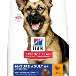 Hill's Science Plan Chien Mature Adult 6+ Large Breed Poulet