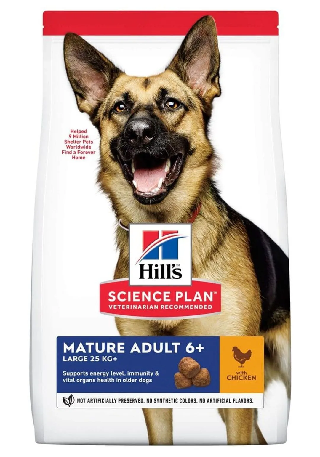 Hill's Science Plan Chien Mature Adult 6+ Large Breed Poulet 3 Hill's Science Plan Chien Mature Adult 6+ Large Breed Poulet
