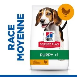 Hill's Science Plan Chien Puppy Medium Poulet -Animal De Compagnie Soldes 2024 1646151393470 full 1