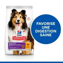 Hill's Science Plan Chien Adult Sensitive Stomach & Skin Medium Poulet 10 Hill's Science Plan Chien Adult Sensitive Stomach & Skin Medium Poulet -Animal De Compagnie Soldes 2024 1646152557172 full