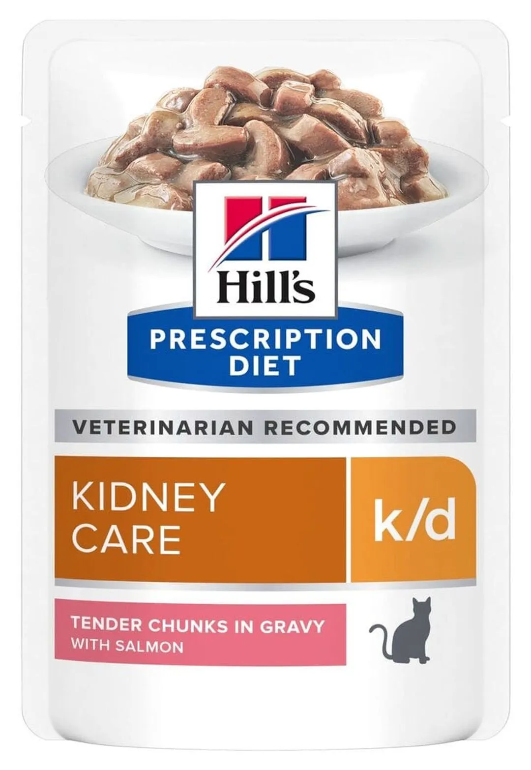 Hill's Prescription Diet Chat K/d Kidney Sachet Saumon 3 Hill's Prescription Diet Chat K/d Kidney Sachet Saumon