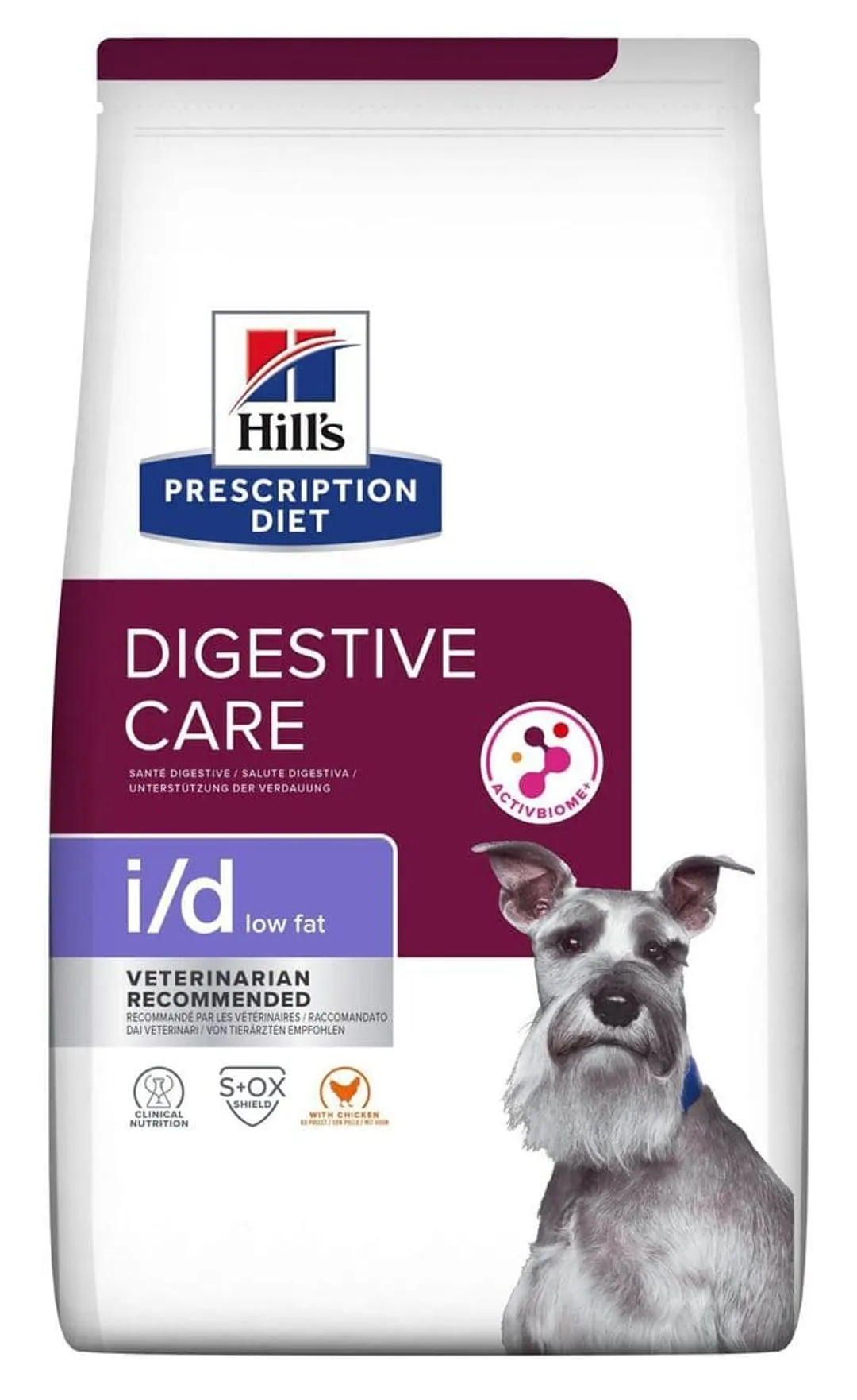 Hill's Prescription Diet Chien I/d Low Fat Digestive Poulet 3 Hill's Prescription Diet Chien I/d Low Fat Digestive Poulet