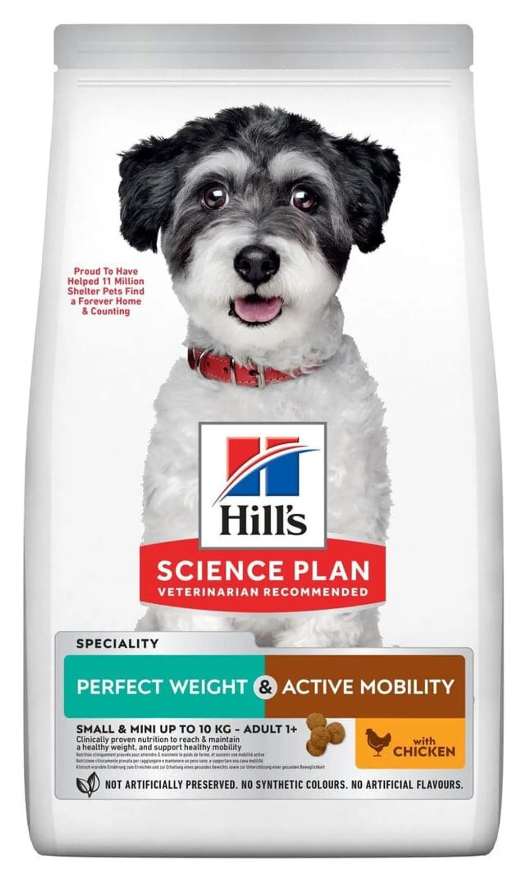 Hill's Science Plan Chien Adulte Small Perfect Weight & Active Mobility 3 Hill's Science Plan Chien Adulte Small Perfect Weight & Active Mobility
