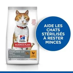 Hill's Science Plan Chat Sterilised Adult Poulet 10 Hill's Science Plan Chat Sterilised Adult Poulet -Animal De Compagnie Soldes 2024 1679907609952 full 2