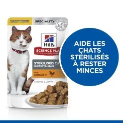 Hill's Science Plan Chat Adult Sterilised 4 Saveurs -Animal De Compagnie Soldes 2024 1681378282764 full