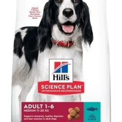 Hill's Science Plan Adult Medium Thon & Riz Pour Chien 2,5kg