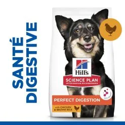 Hill's Science Plan Chien Small & Mini Perfect Digestion -Animal De Compagnie Soldes 2024 4 full 1