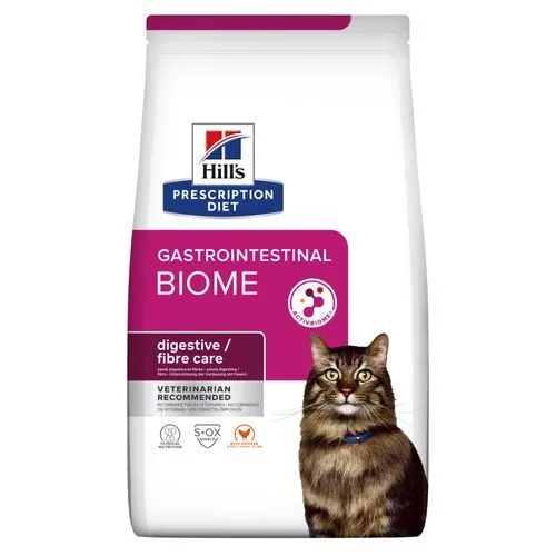 Hill's Prescription Diet Gastrointestinal Biome Croquettes Pour Chat Au Poulet 1,5Kg 3 Hill's Prescription Diet Gastrointestinal Biome Croquettes Pour Chat Au Poulet 1,5Kg