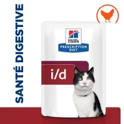 Hill's Prescription Diet I/D AB+ Sachets Au Poulet - 12 X 85g -Animal De Compagnie Soldes 2024 52742040745 1 FR
