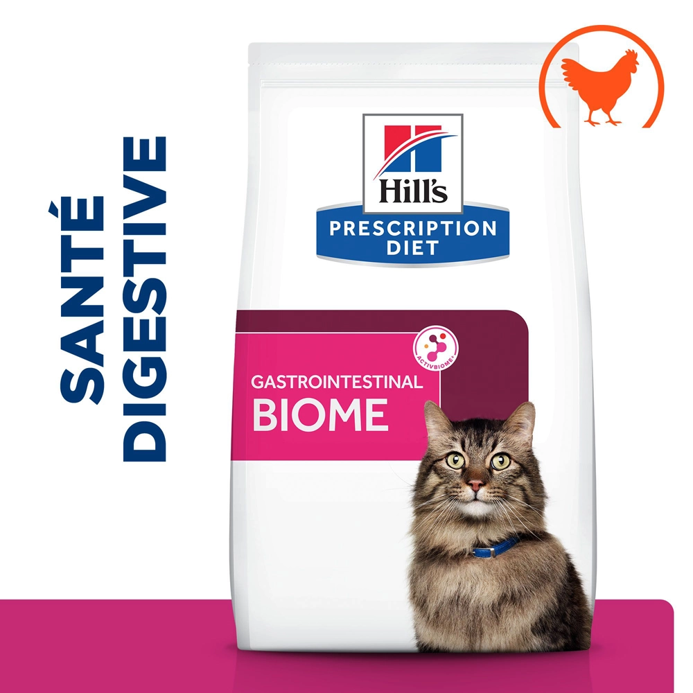 Hill's Prescription Diet Gastrointestinal Biome Croquettes Pour Chat Au Poulet 1,5Kg 4 Hill's Prescription Diet Gastrointestinal Biome Croquettes Pour Chat Au Poulet 1,5Kg – Image 2