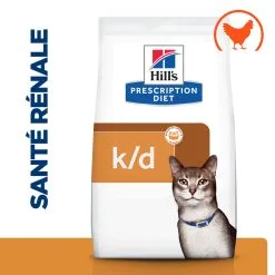 Hill's Prescription Diet K/D Croquettes Pour Chat Au Poulet - 3Kg 10 Hill's Prescription Diet K/D Croquettes Pour Chat Au Poulet - 3Kg -Animal De Compagnie Soldes 2024 52742043746 1 FR 2