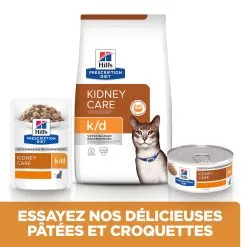 Hill's Prescription Diet K/D Kidney Croquettes Pour Chat Au Poulet - 8Kg -Animal De Compagnie Soldes 2024 52742043746 5 FR