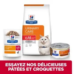 Hill's Prescription Diet C/D Urinary Stress Croquettes Pour Chat Au Poulet - 1.5Kg -Animal De Compagnie Soldes 2024 52742043807 5 FR 1