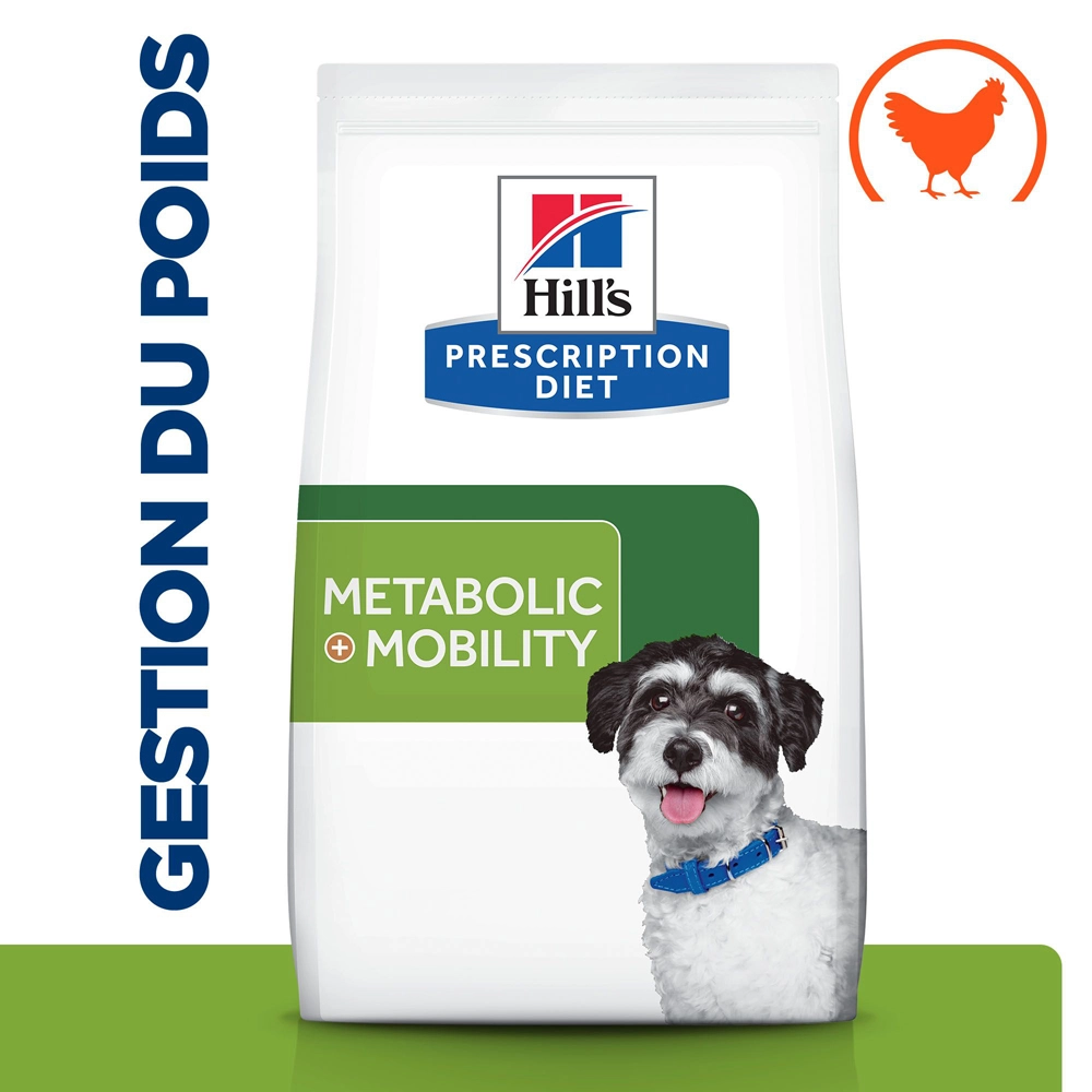 Hill's Prescription Diet J/D Metabolic + Mobility Mini Croquettes Pour Petit Chien Au Poulet - 6Kg 4 Hill's Prescription Diet J/D Metabolic + Mobility Mini Croquettes Pour Petit Chien Au Poulet - 6Kg – Image 2