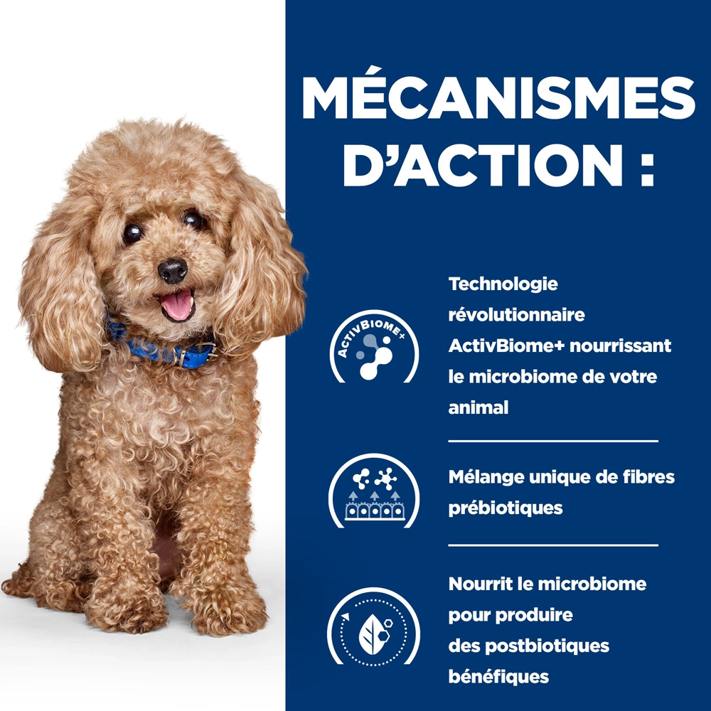 Hill's Prescription Diet Gastrointestinal Biome Mini Croquettes Pour Petit Chien Au Poulet 6 Kg 5 Hill's Prescription Diet Gastrointestinal Biome Mini Croquettes Pour Petit Chien Au Poulet 6 Kg – Image 3