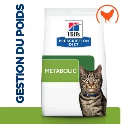 Hill's Prescription Diet Metabolic Croquettes Pour Chat Au Poulet 12kg -Animal De Compagnie Soldes 2024 52742047249 1 FR 2