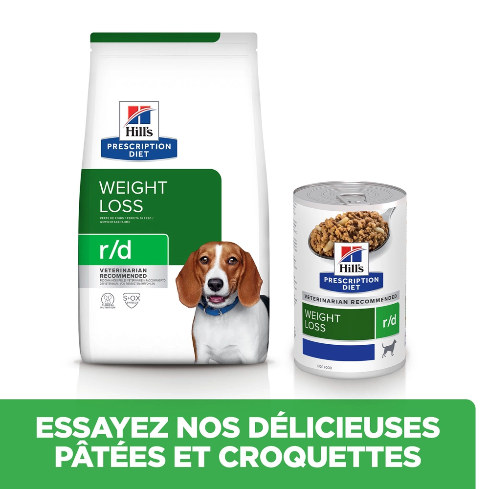 Hill's Prescription Diet R/d Weight Loss Croquettes Pour Chien Au Poulet 10 Kg 8 Hill's Prescription Diet R/d Weight Loss Croquettes Pour Chien Au Poulet 10 Kg – Image 6