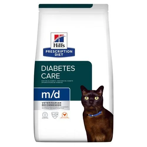 Hill's Prescription Diet M/D Croquettes Pour Chat Au Poulet 1,5 Kg 3 Hill's Prescription Diet M/D Croquettes Pour Chat Au Poulet 1,5 Kg