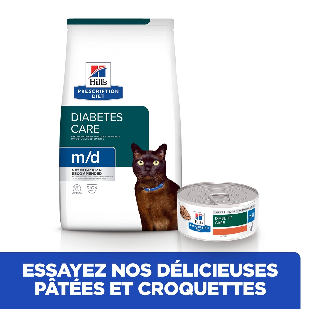 Hill's Prescription Diet M/D Croquettes Pour Chat Au Poulet 1,5 Kg 8 Hill's Prescription Diet M/D Croquettes Pour Chat Au Poulet 1,5 Kg – Image 6