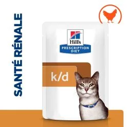 Hill's Prescription Diet K/D Sachets Pour Chat Au Poulet - 12 X 85g -Animal De Compagnie Soldes 2024 52742118710 1 FR