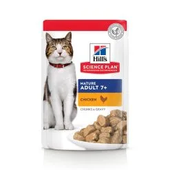 Hill's Science Plan Mature Adult Multipack 12 Sachets Repas Pour Chat Sénior Poulet Et Poisson 12 X 85g -Animal De Compagnie Soldes 2024 52742212005 1 2 science plan chat g mature sachet repas pack mixte poulet poisson
