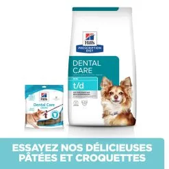 Hill's Prescription Diet T/D Croquettes Pour Petit Chien Au Poulet - 3Kg -Animal De Compagnie Soldes 2024 52742402109 5 FR