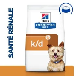 Hill's Prescription Diet K/D Kidney Care Croquettes Pour Chien Au Poulet - 12Kg -Animal De Compagnie Soldes 2024 52742918204 1 FR 1
