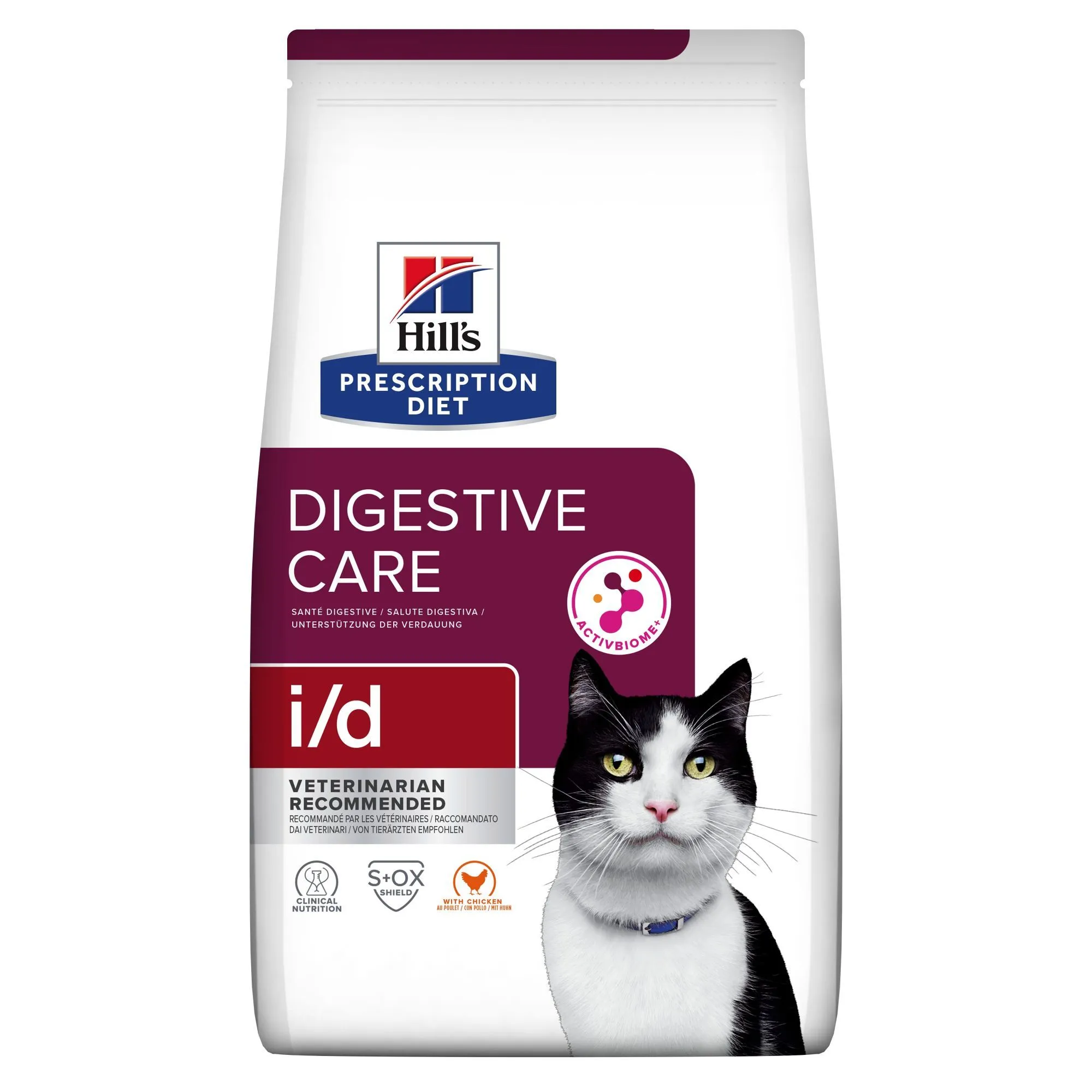 Hill's Prescription Diet I/D Digestive Croquettes Pour Chat Et Chaton Au Poulet - 3Kg 3 Hill's Prescription Diet I/D Digestive Croquettes Pour Chat Et Chaton Au Poulet - 3Kg